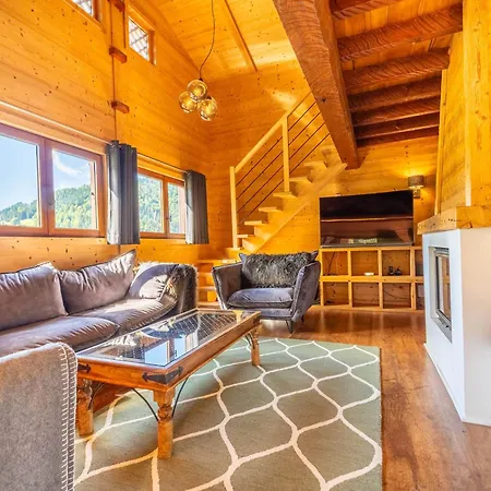Cosy A La Clusaz, 9 Pers, 4 Chambres, Wifi, Proche Pistes - Fr-1-437-103 Chalet La Clusaz